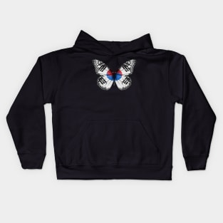 South Korean Flag  Butterfly - Gift for South Korean From South Korea Kids Hoodie